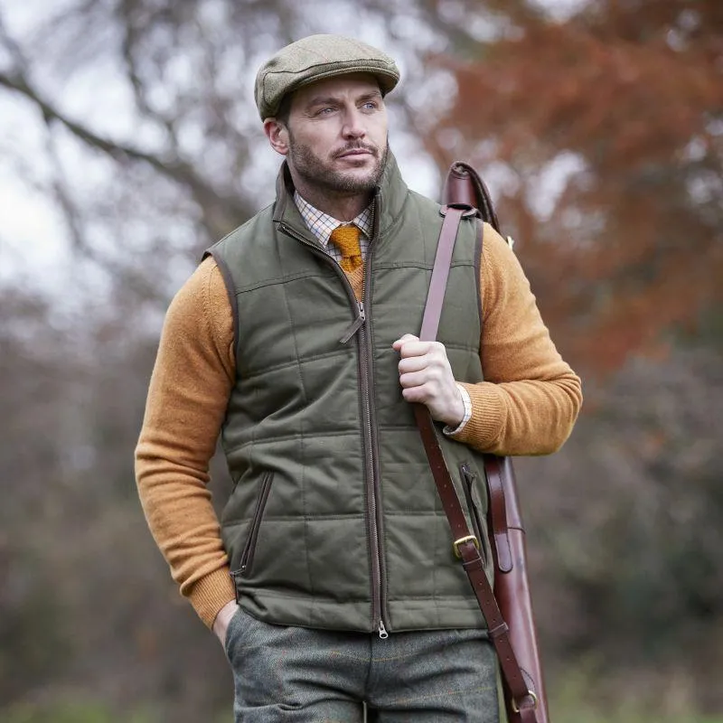 Alan Paine Kexby Mens Gilet - Olive