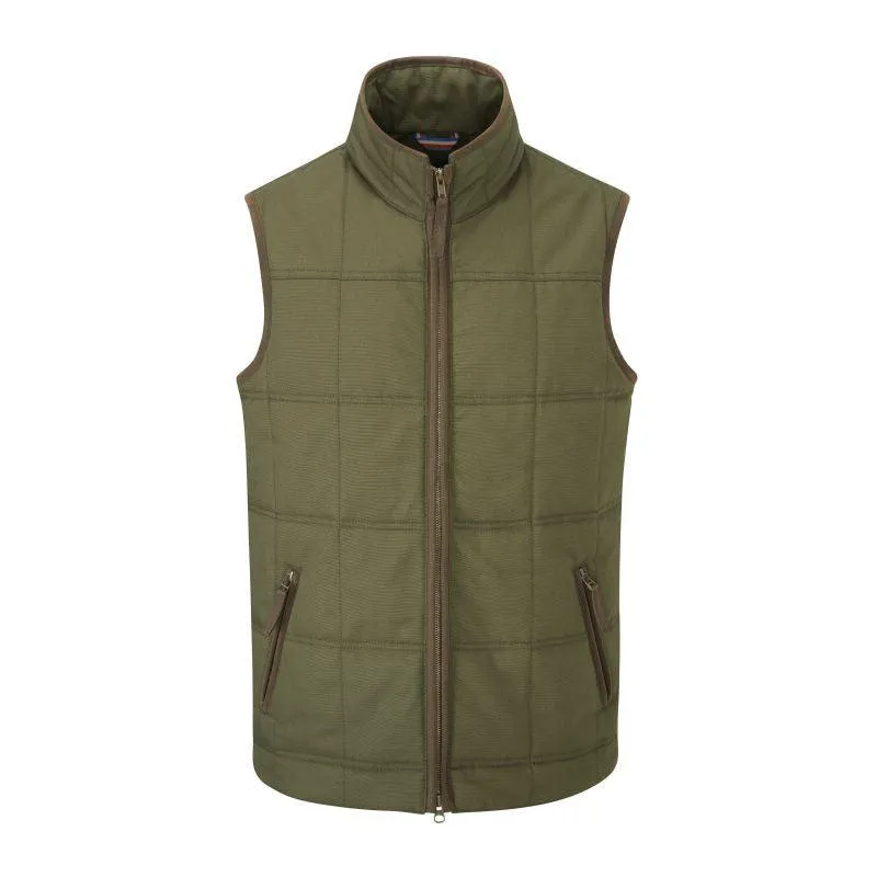 Alan Paine Kexby Mens Gilet - Olive