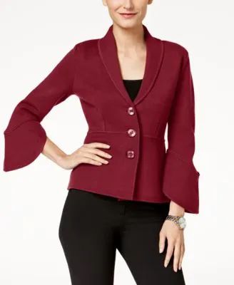 Alfani Bell-Sleeve Cardigan