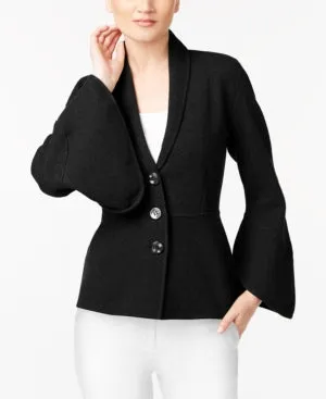 Alfani Bell-Sleeve Cardigan