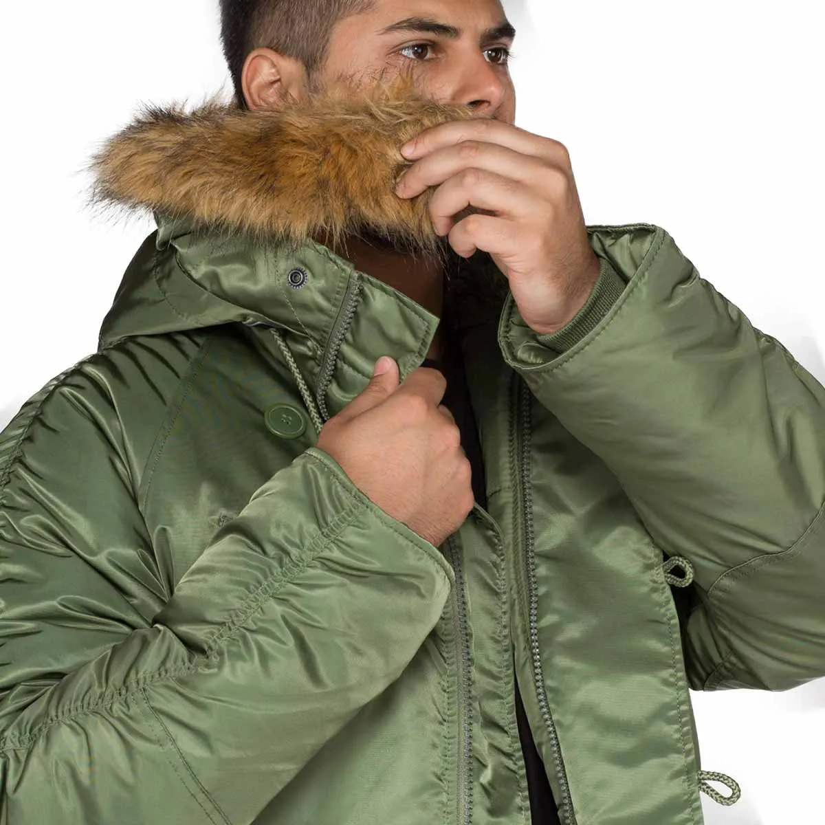 Alpha Industries N3B Hooded Parka Sage Green