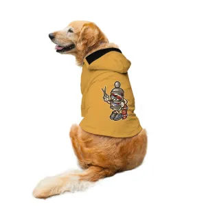 Barber Skater Dog Hoodie Jacket