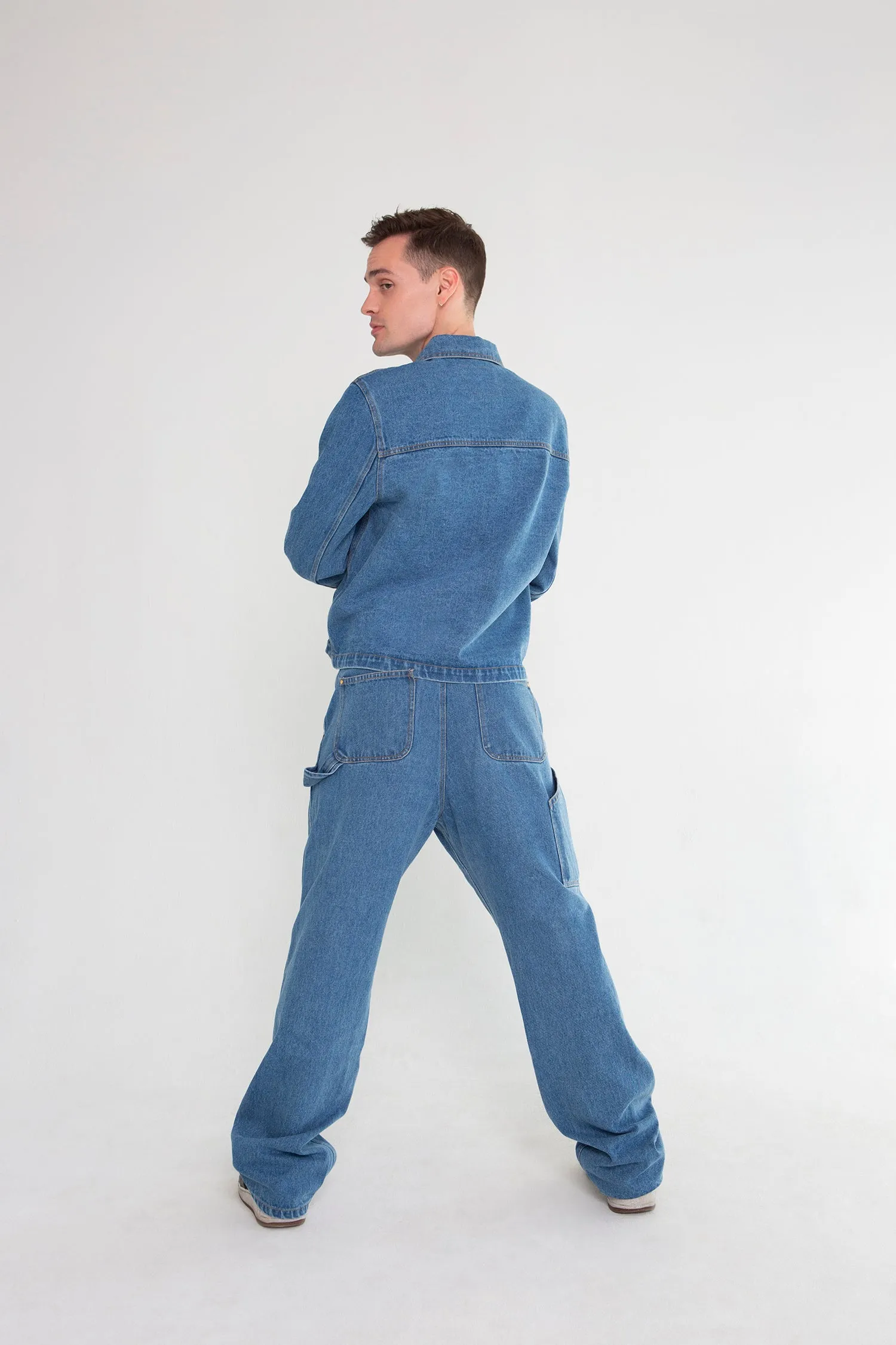 Blue Denim Chore Jacket