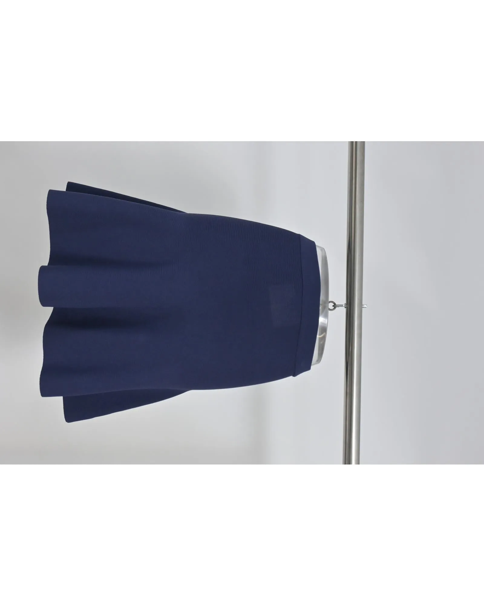 Blue Wool Mini Skirt by Michael Kors