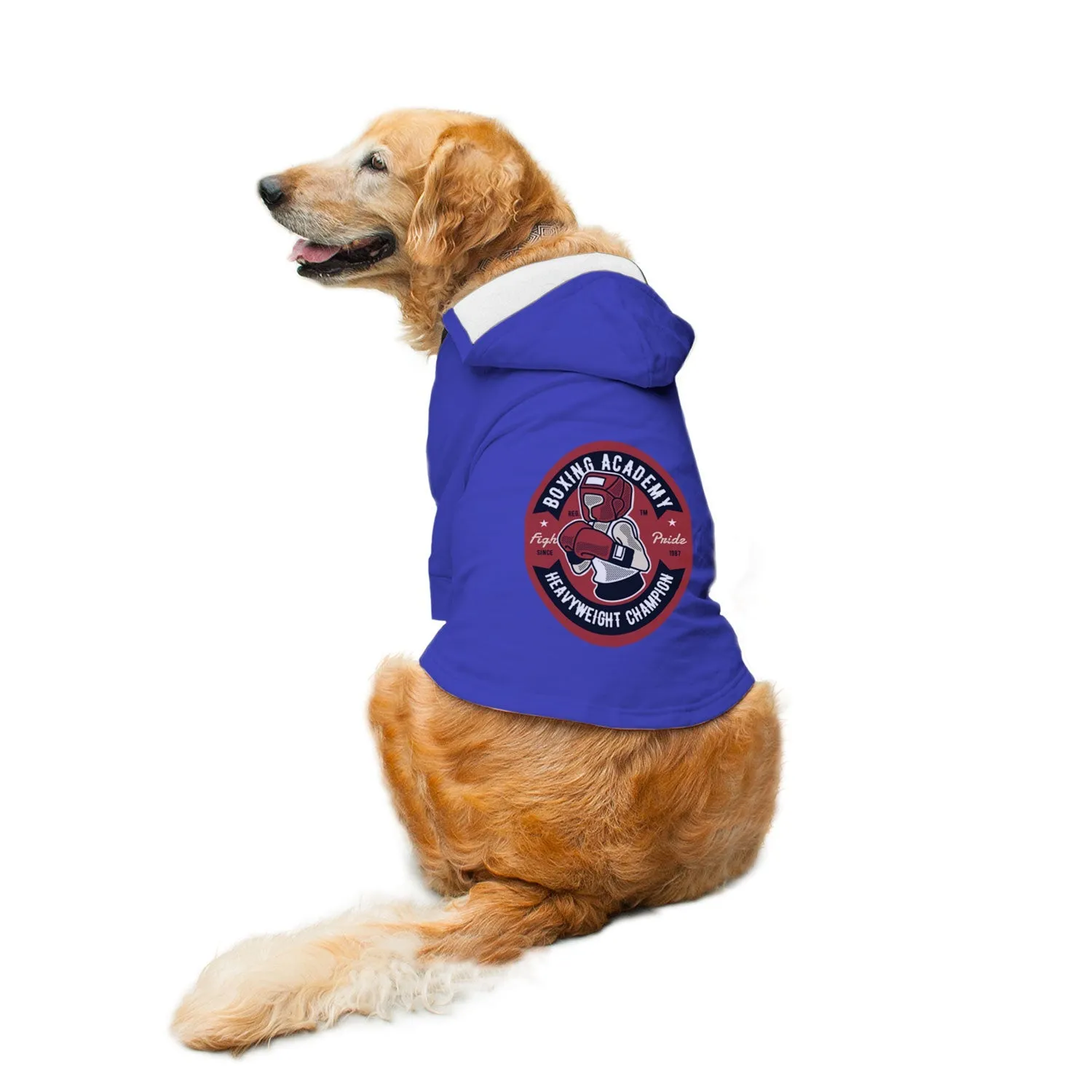 Boxing Academy Dog Hoodie Jacket