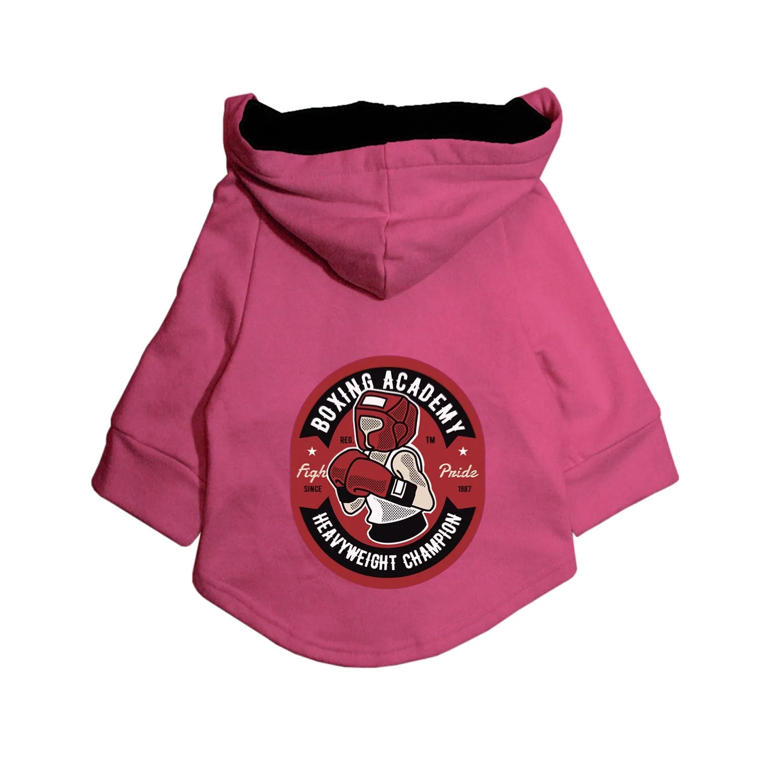 Boxing Academy Dog Hoodie Jacket