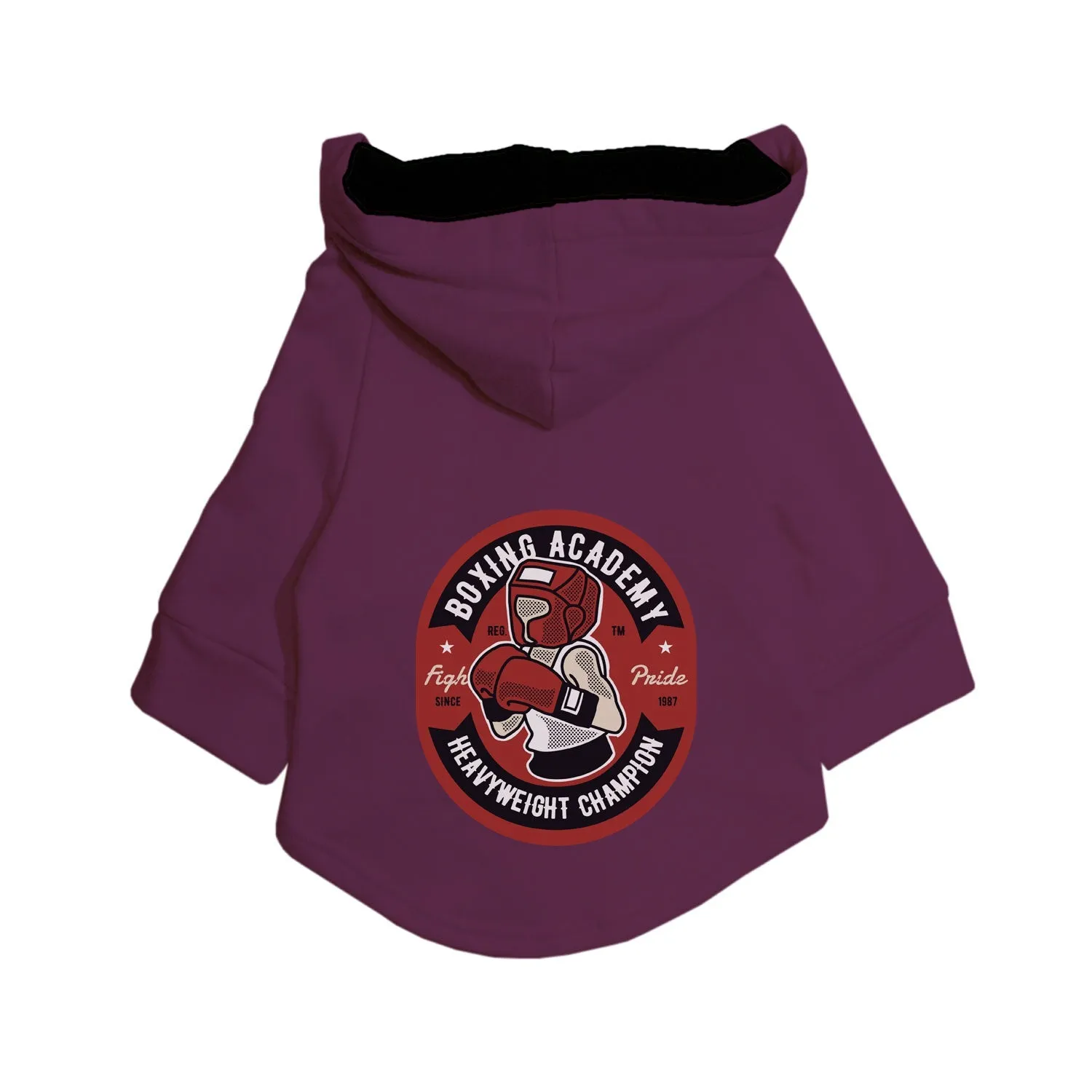 Boxing Academy Dog Hoodie Jacket