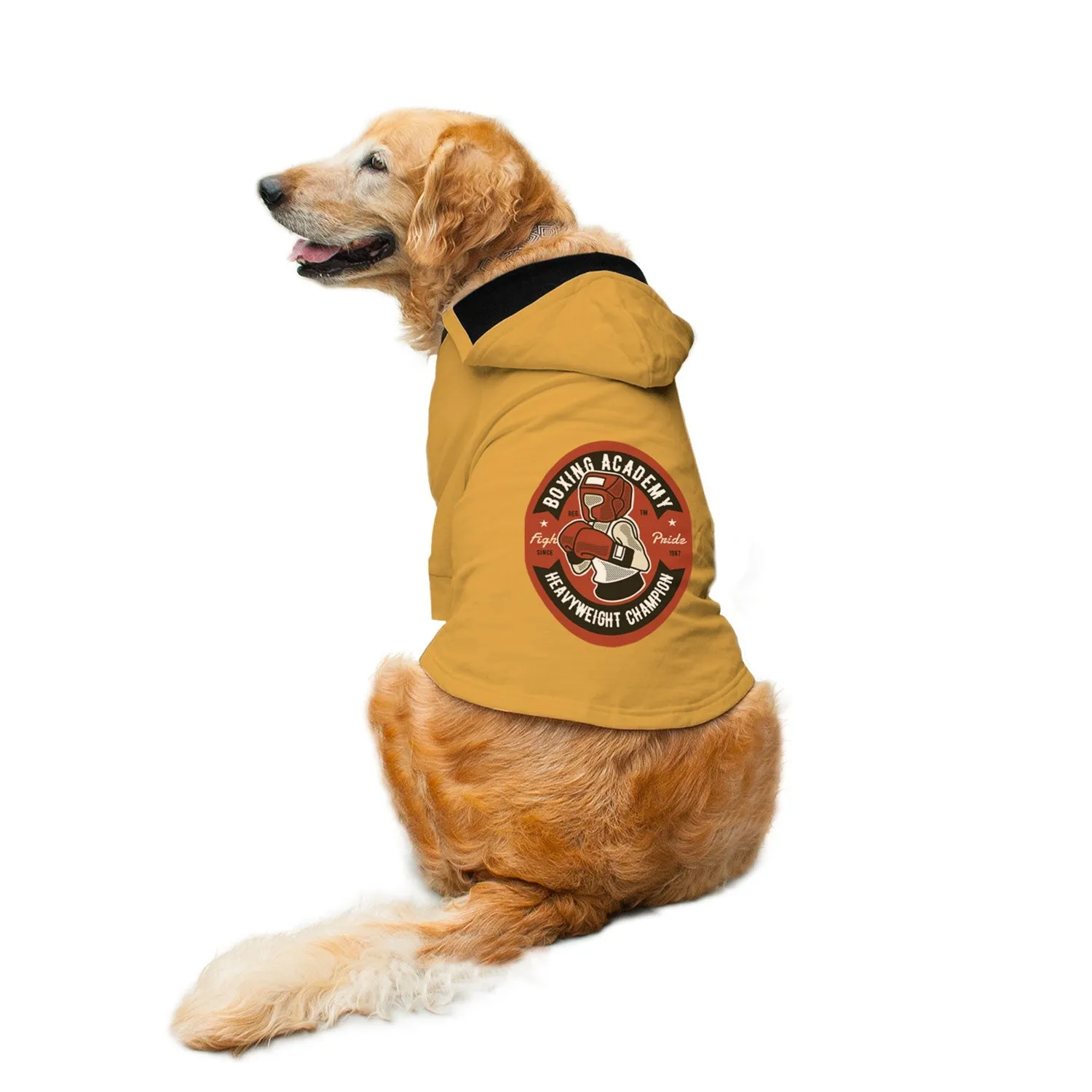 Boxing Academy Dog Hoodie Jacket