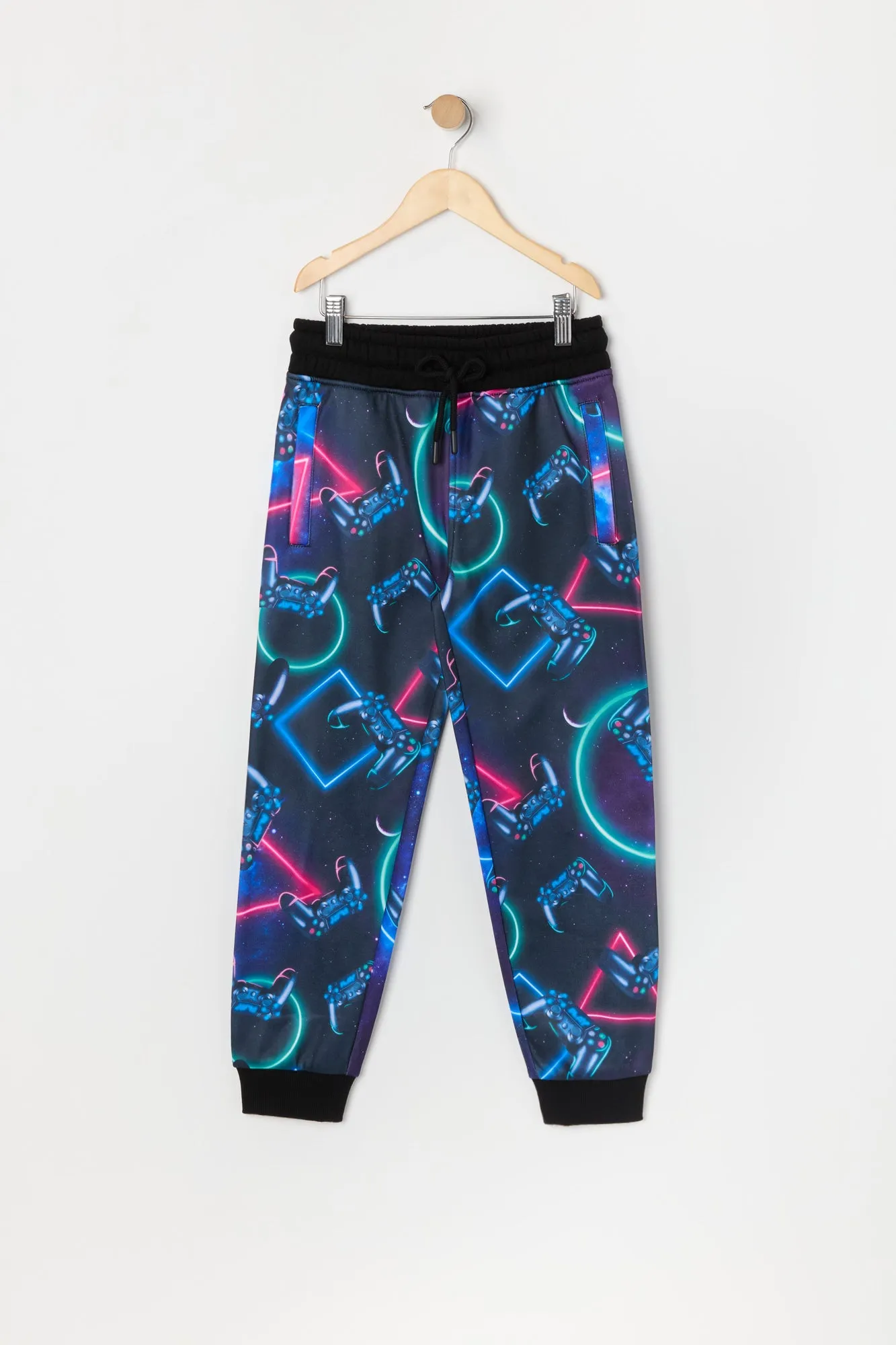 Boys Controller Print Fleece Jogger