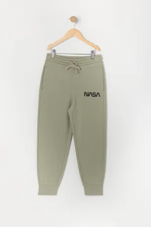 Boys NASA Graphic Fleece Jogger