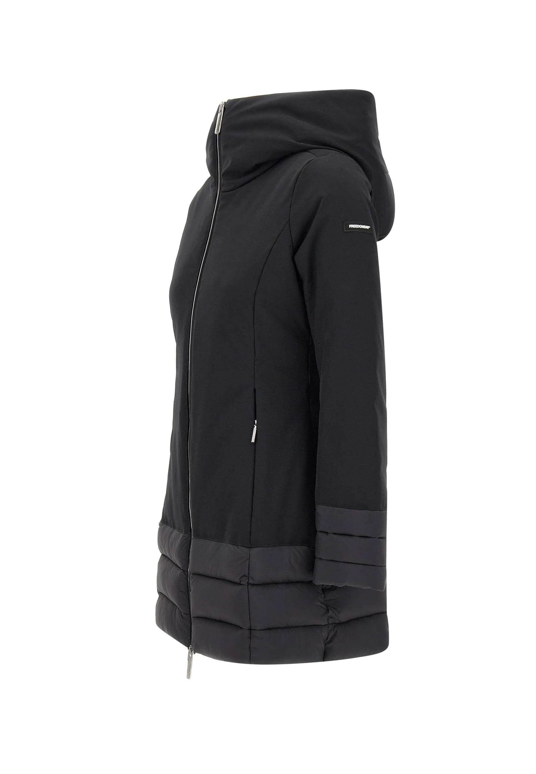 Carly Black Down Jacket for Women