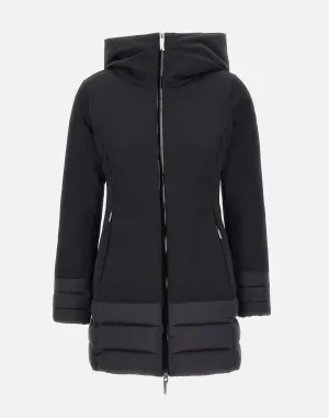 Carly Black Down Jacket for Women