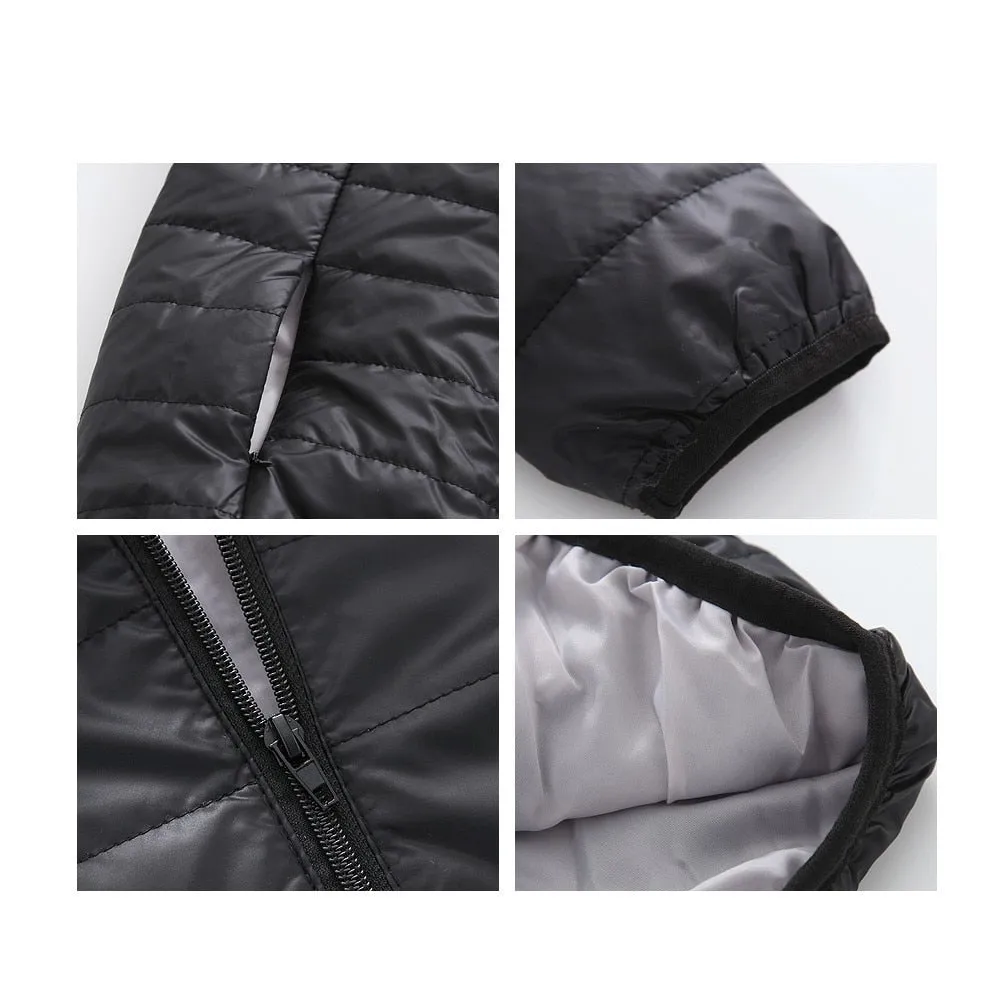 Casual Trendy Women's Basic Slim Down Jacket With Hood