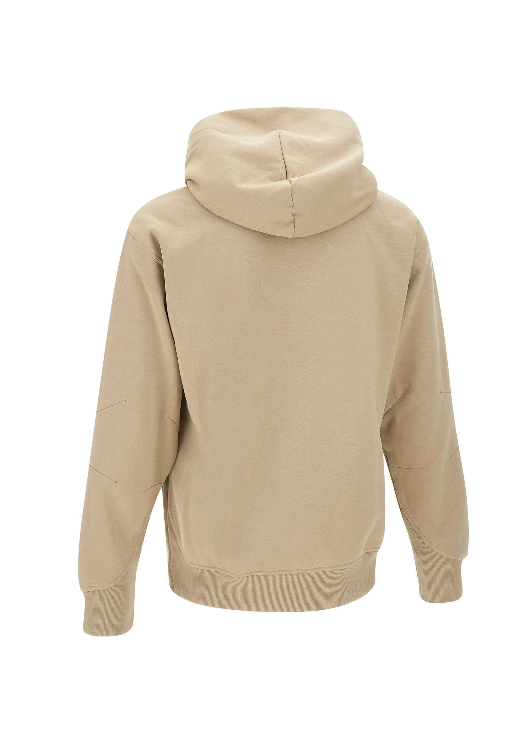 Cotton Sand Hoodie with Kangaroo Pocket