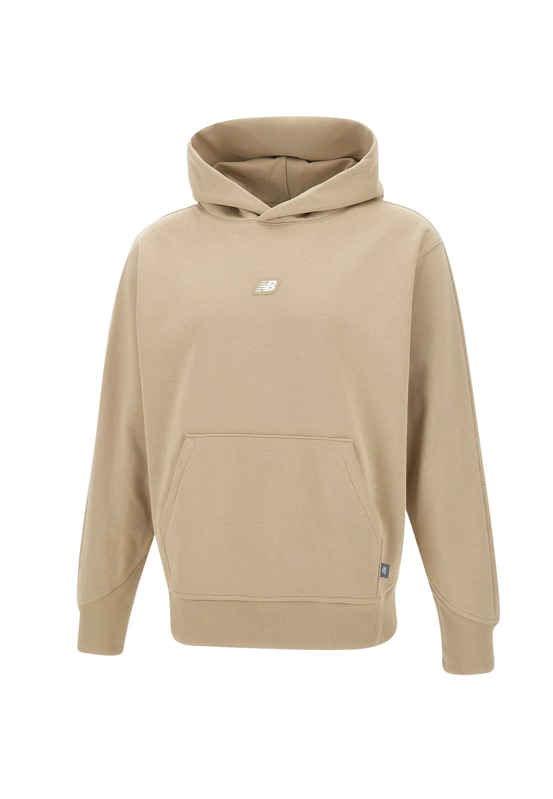 Cotton Sand Hoodie with Kangaroo Pocket