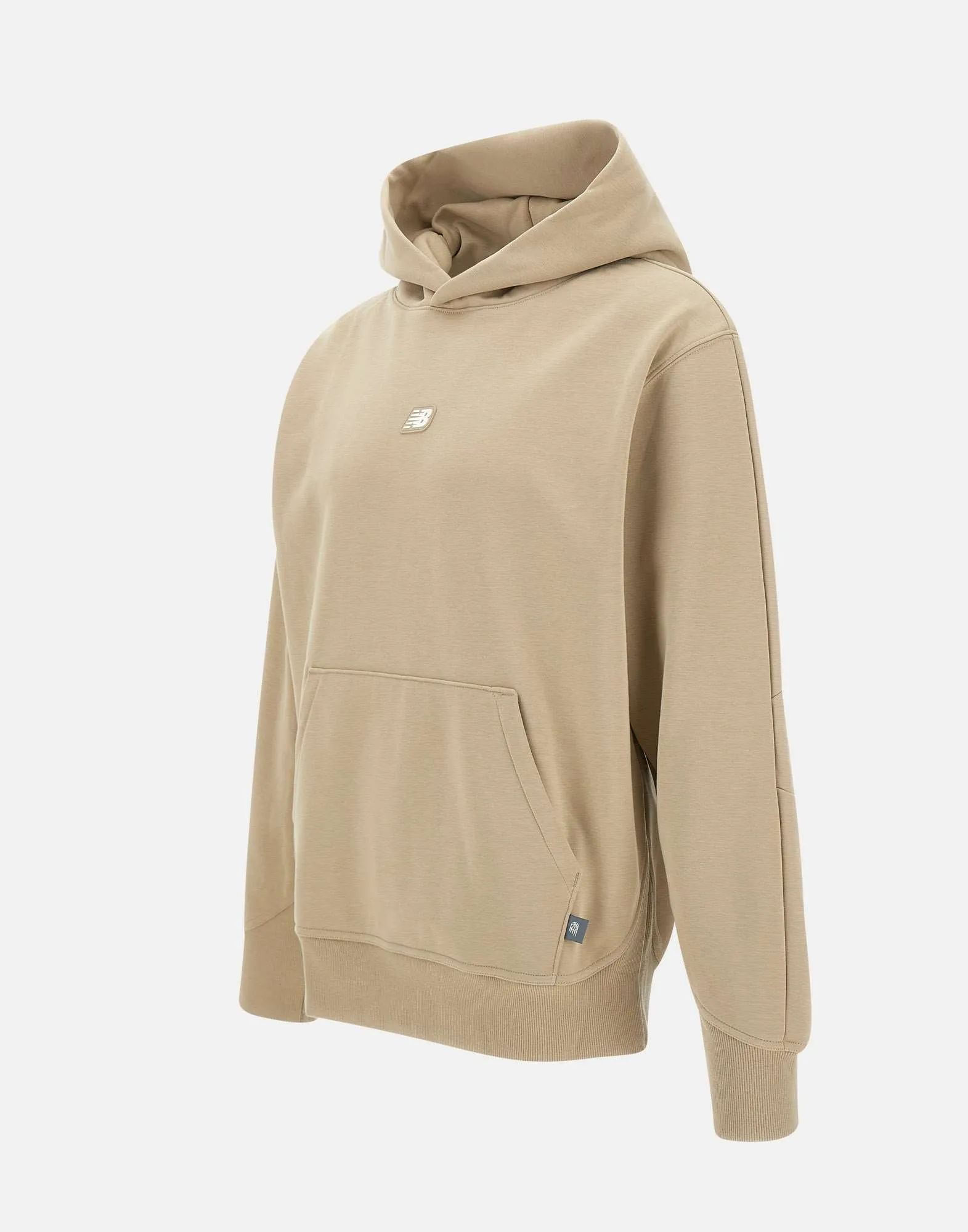 Cotton Sand Hoodie with Kangaroo Pocket