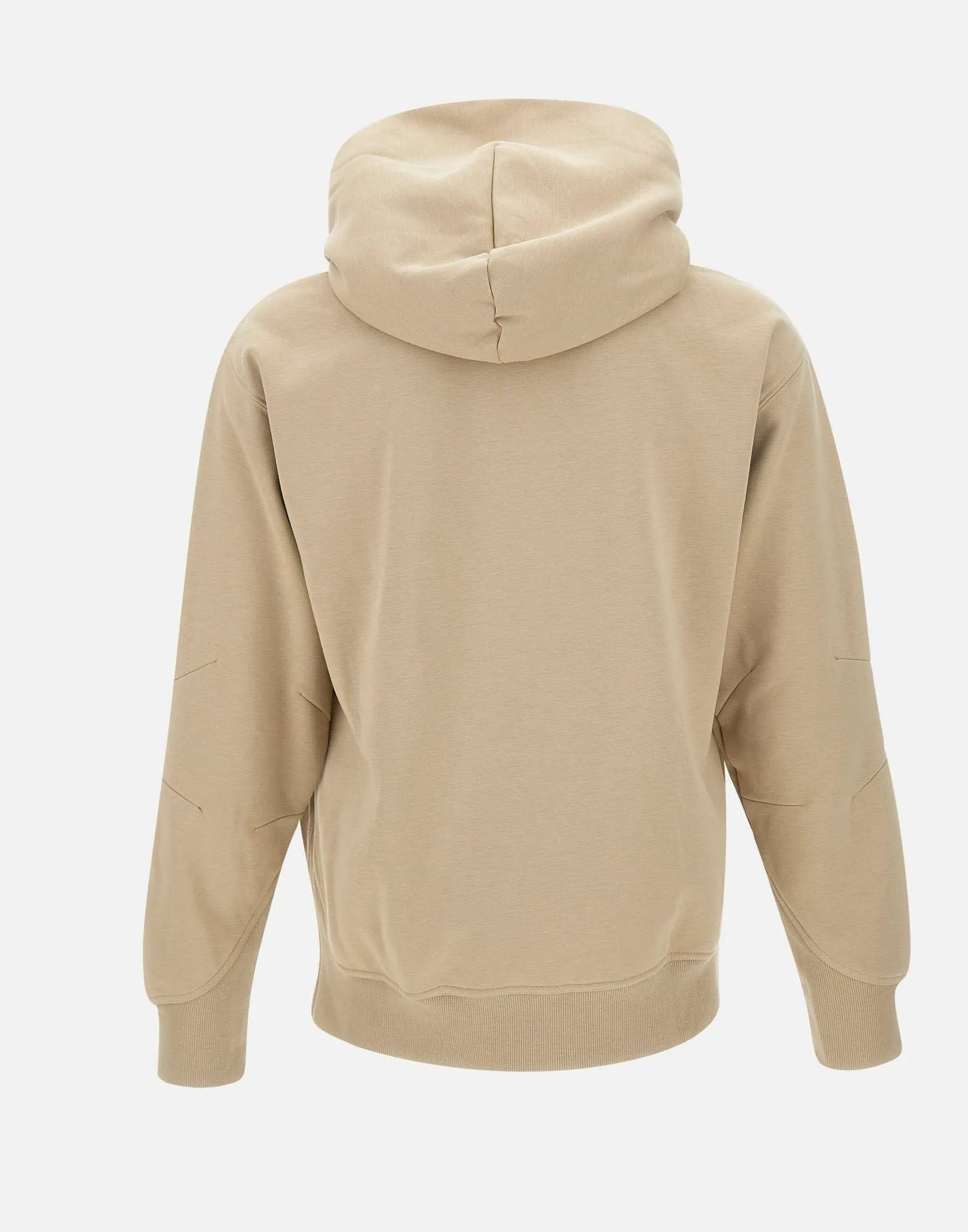 Cotton Sand Hoodie with Kangaroo Pocket