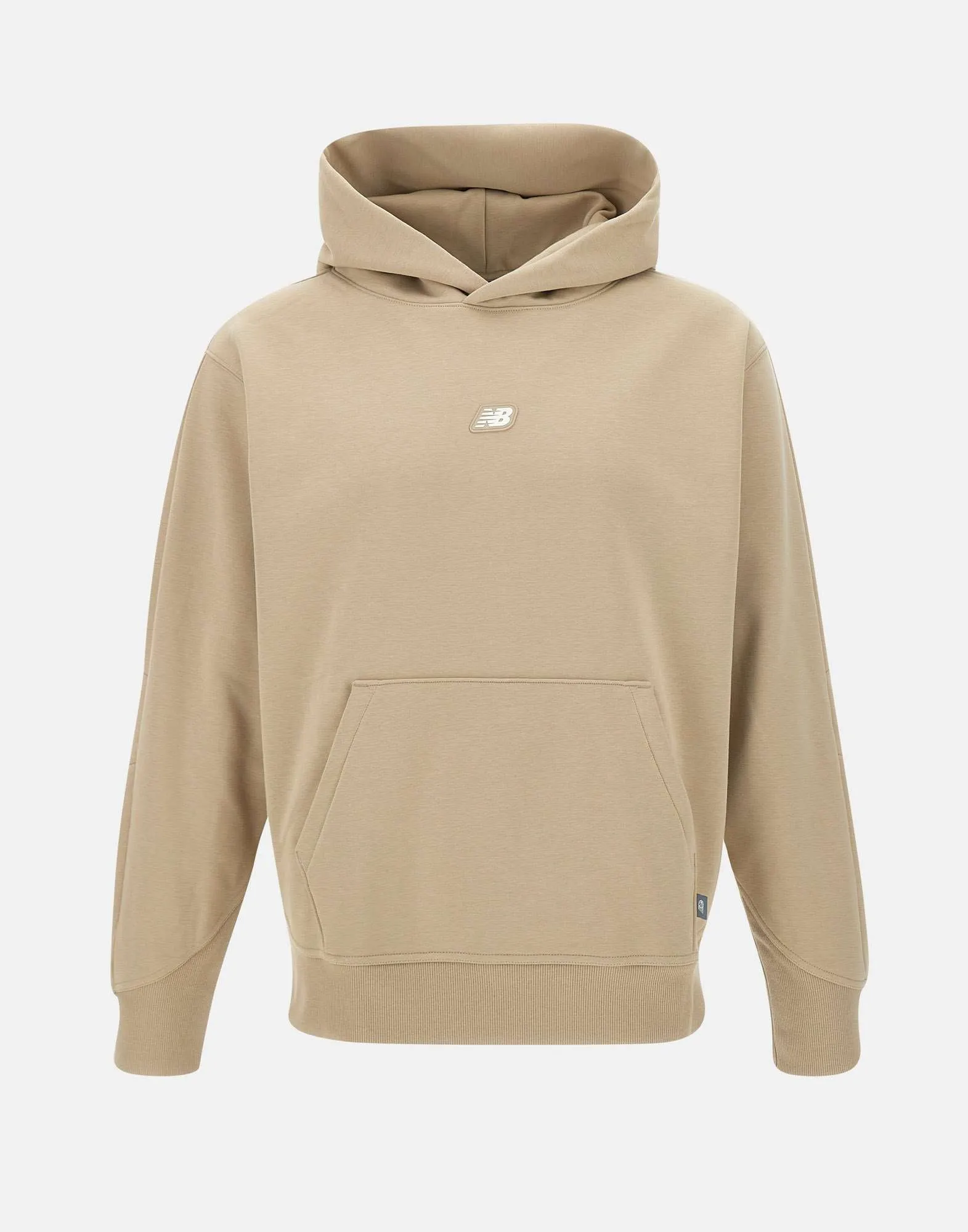 Cotton Sand Hoodie with Kangaroo Pocket