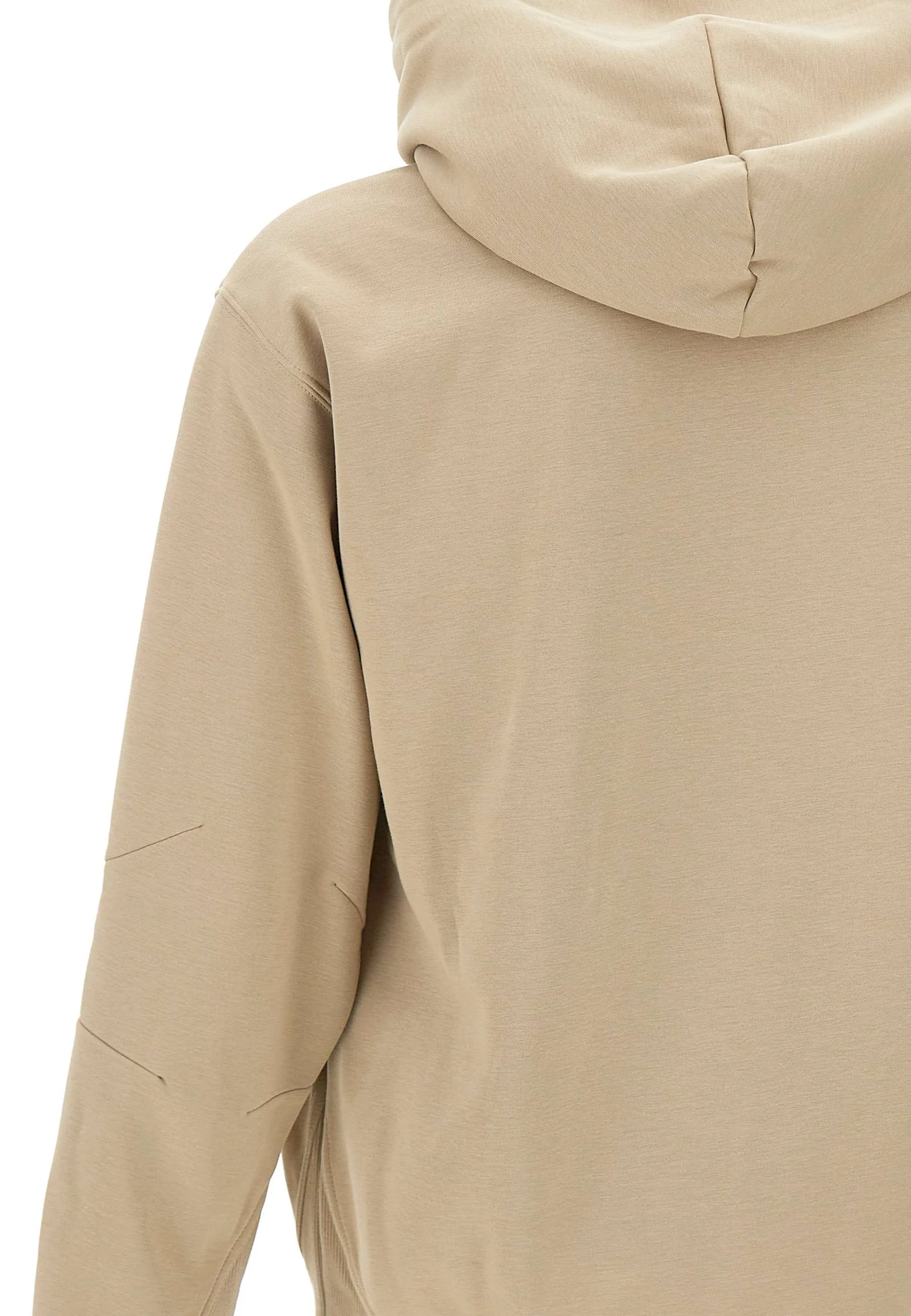 Cotton Sand Hoodie with Kangaroo Pocket