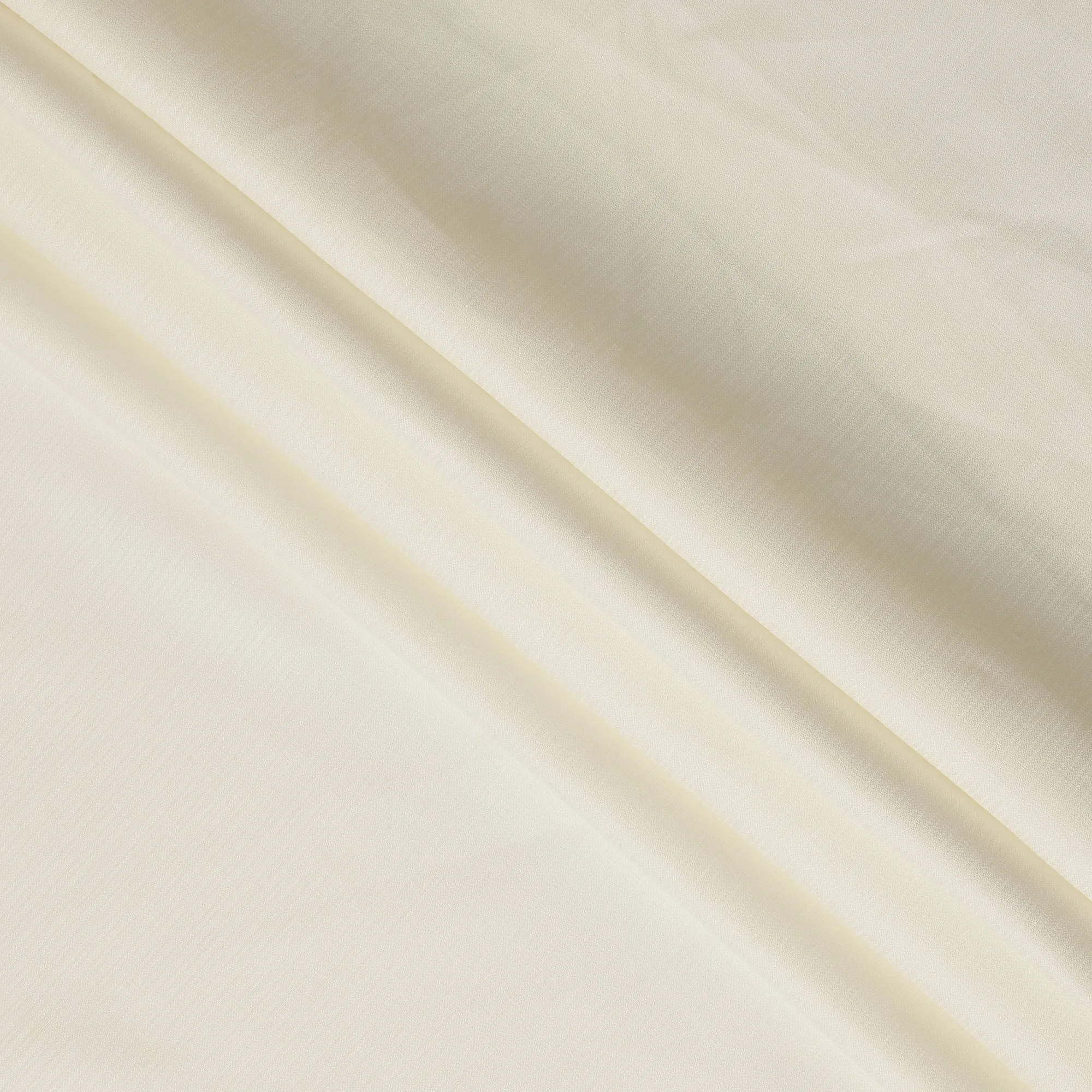 Cream Smooth Thick Linen Fabric for Jacketing and Trousers, 150 cm Width-D20565