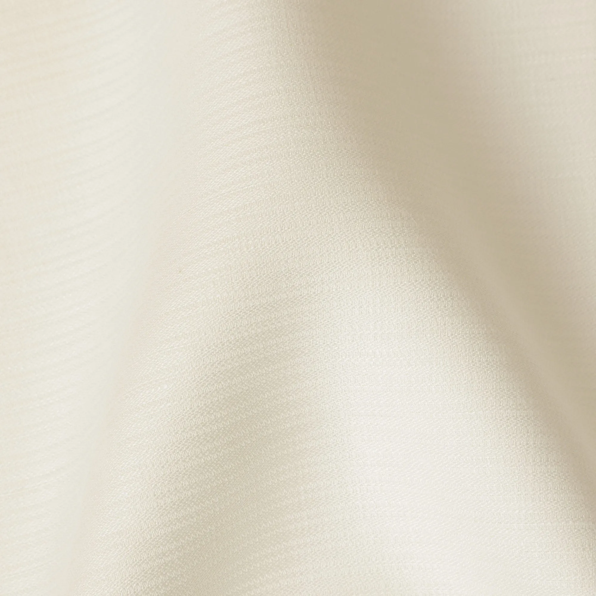 Cream Smooth Thick Linen Fabric for Jacketing and Trousers, 150 cm Width-D20565