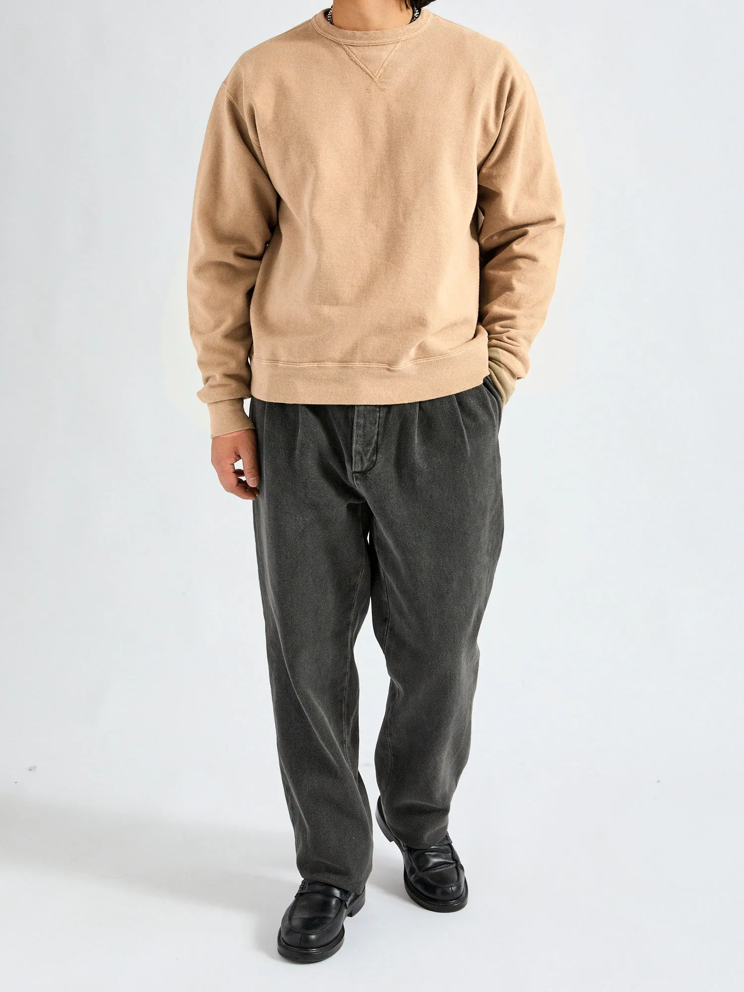 Crewneck Sweatshirt in Coffee