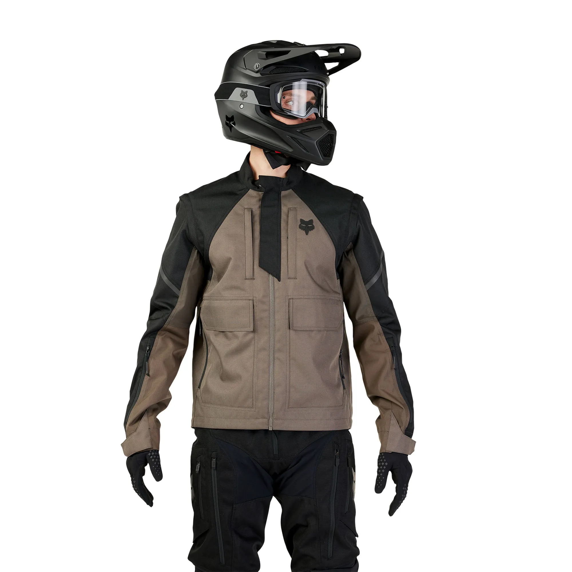 Fox Racing  Mens Defend Off Road Jacket Cordura Ripstop Stretch Drop Tail Dirt