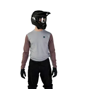 Fox Racing  Mens Ranger Off Road Jersey DriRelease Abrasion Resistant Steel Grey