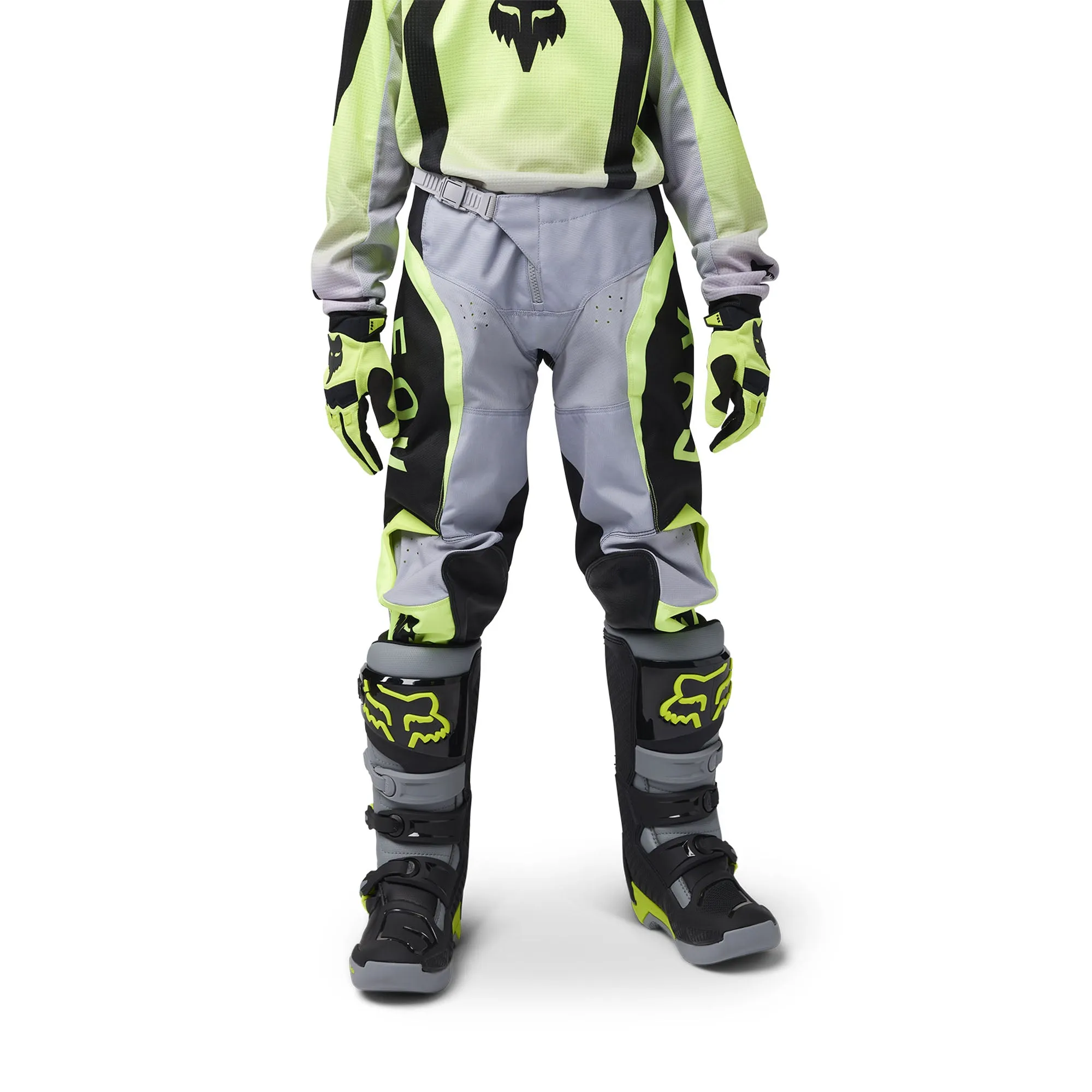 Fox Racing Youth 180 Lean Offroad Pants Fluorescent Yellow