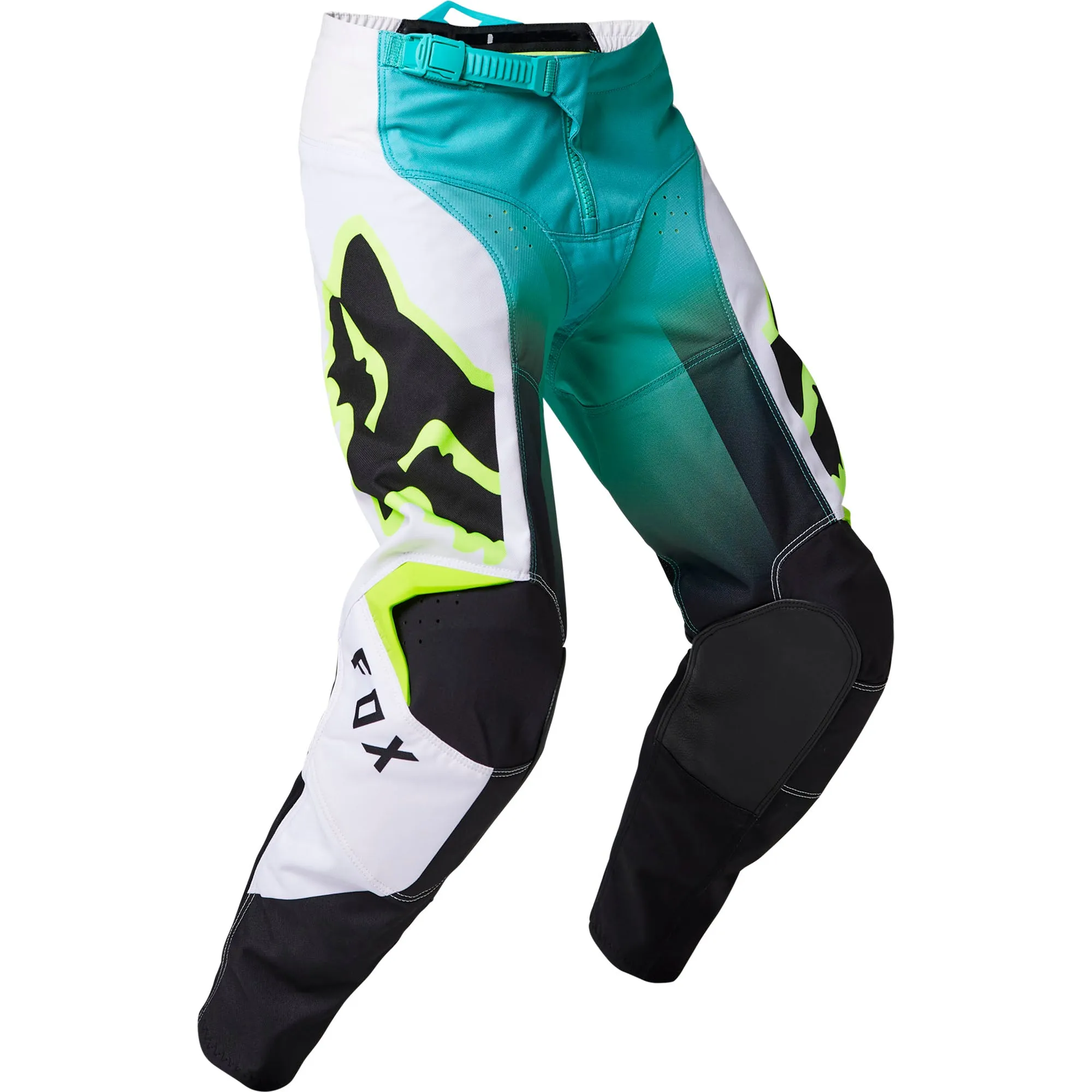 Fox Racing  Youth 180 Leed Motocross Pants Teal Offroad MotoX RAP Leather Knee