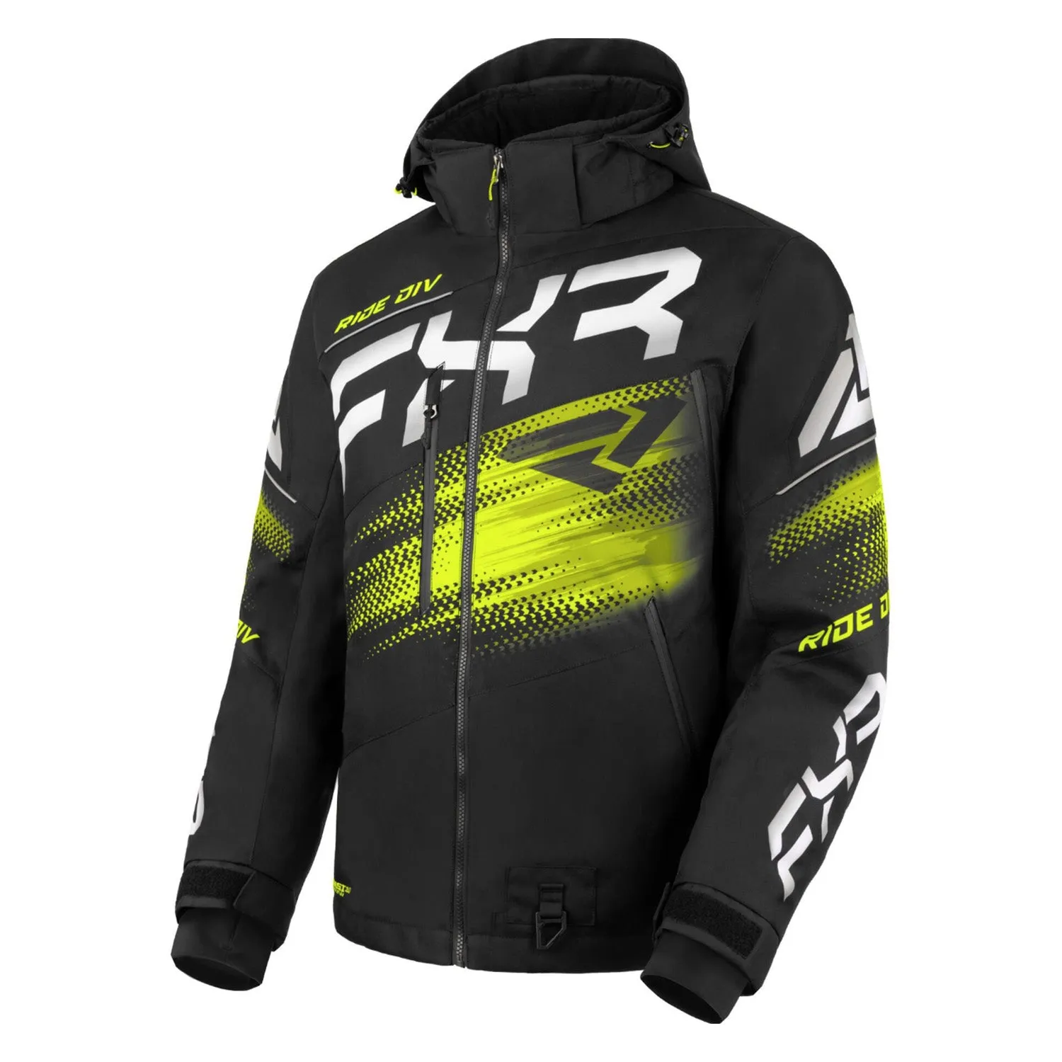 FXR Boost FX 2-in-1 Snowmobile Jacket Black/Hi-Vis