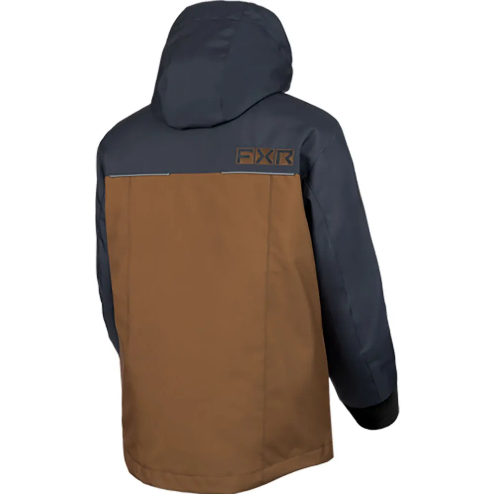 FXR  Child Kicker Jacket F.A.S.T. HydrX Thermal Flex Insulated Asphalt Copper