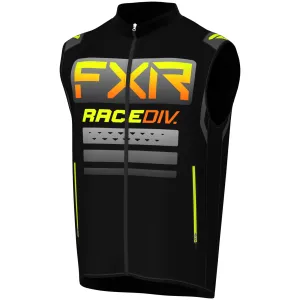 FXR  Mens Black Charcoal Inferno RR Off-Road Vest Wind Water Resistant Breathable