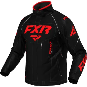 FXR Octane Snowmobile Jacket Black/Red