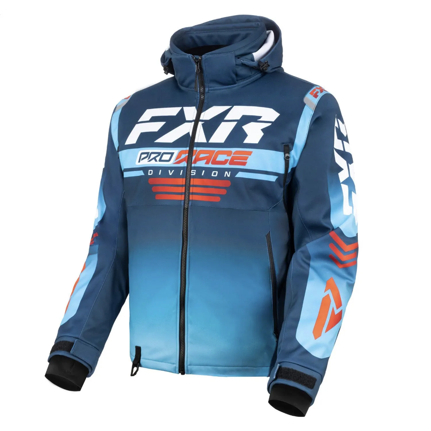 FXR RRX Snowmobile Jacket Blue/Dark Blue/Red