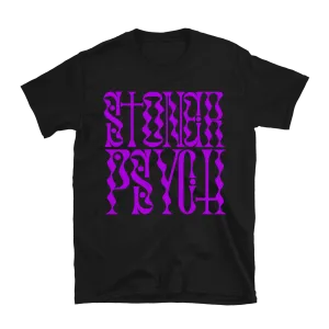 Heavy Threads - Stoner Psych Purple Logo T-Shirt