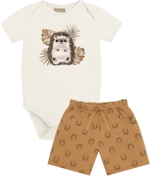 Hedgehog Onesie Set