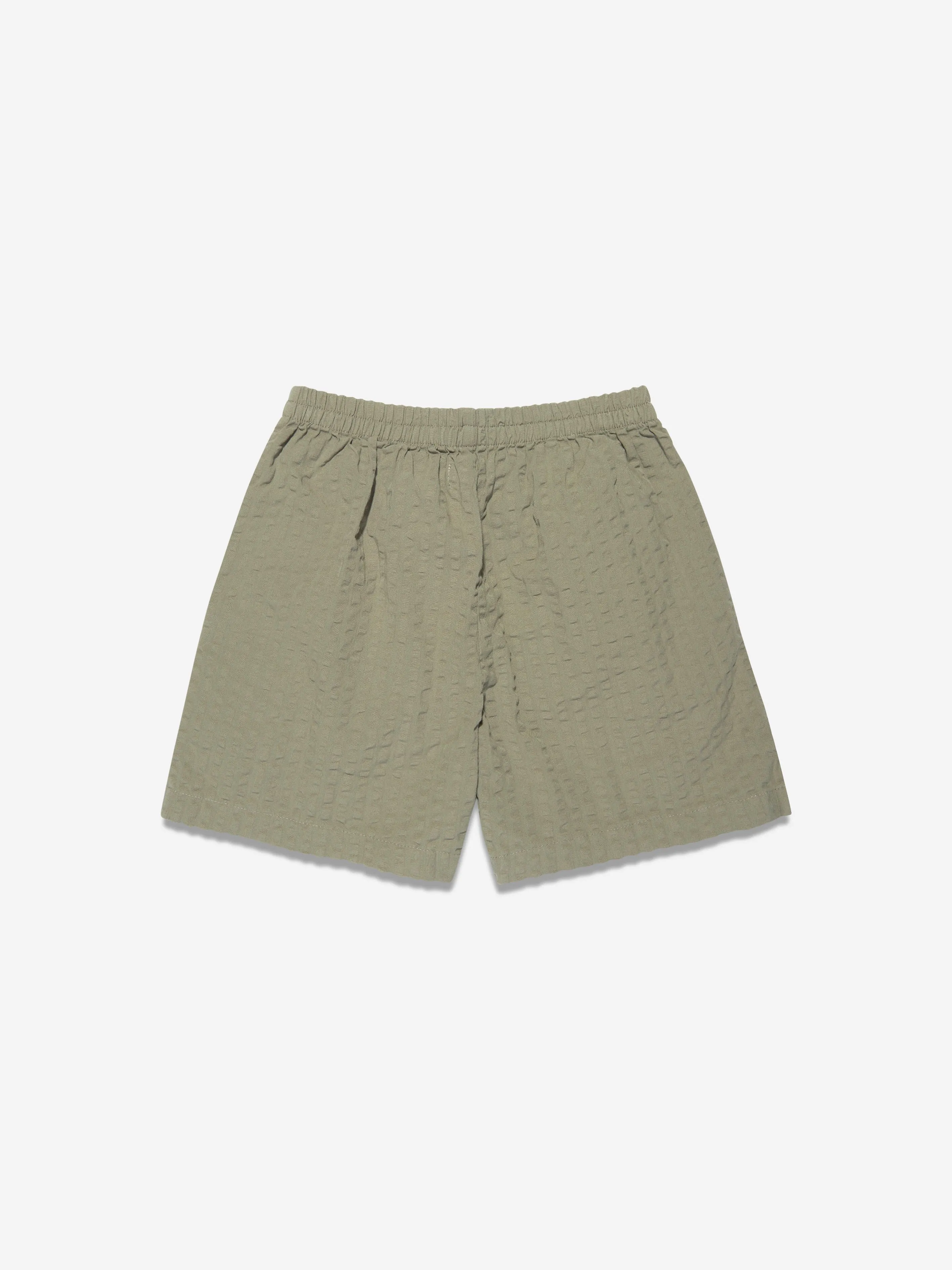 Konges Slojd Kids Organic Cotton Ace Shorts in Green