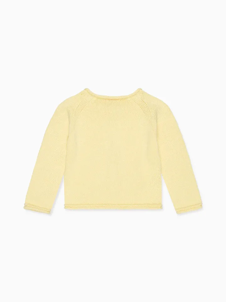 Lemon Denia Cotton Baby Cardigan