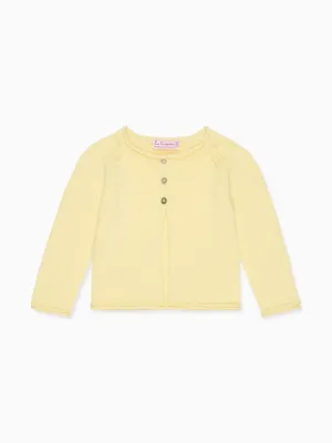 Lemon Denia Cotton Baby Cardigan