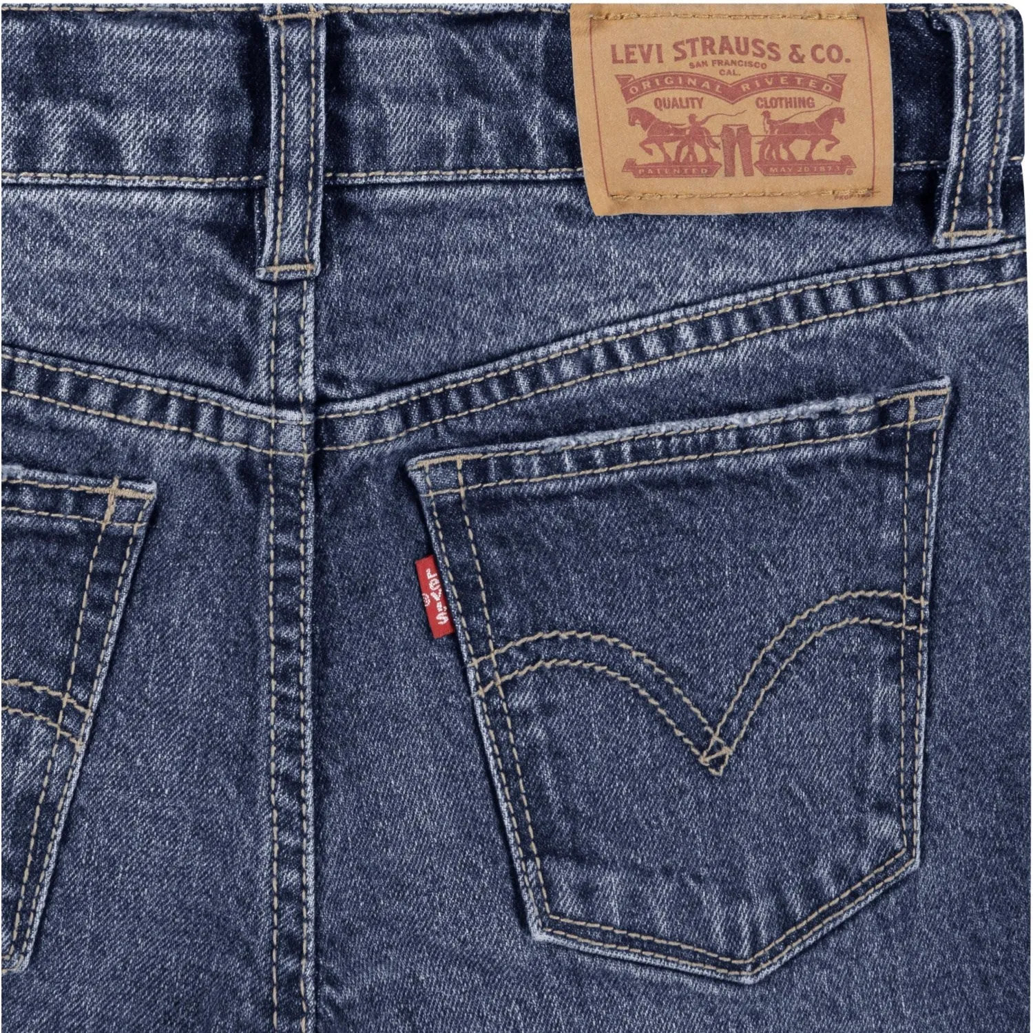 Levi's BLUE Wide Leg Premium Denim Jeans