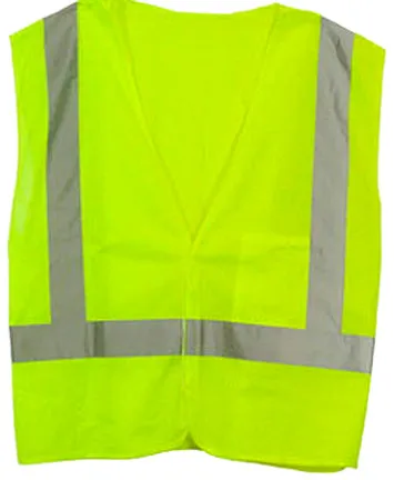 LIME GREEN VEST SOFT MESH