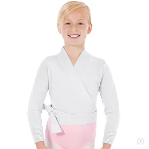 Maddie -- Children's Long Sleeve Wrap Sweater