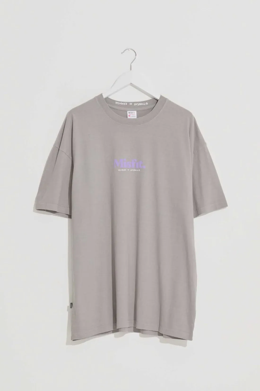 MISFIT Australian bones SS tee - Pigment grey