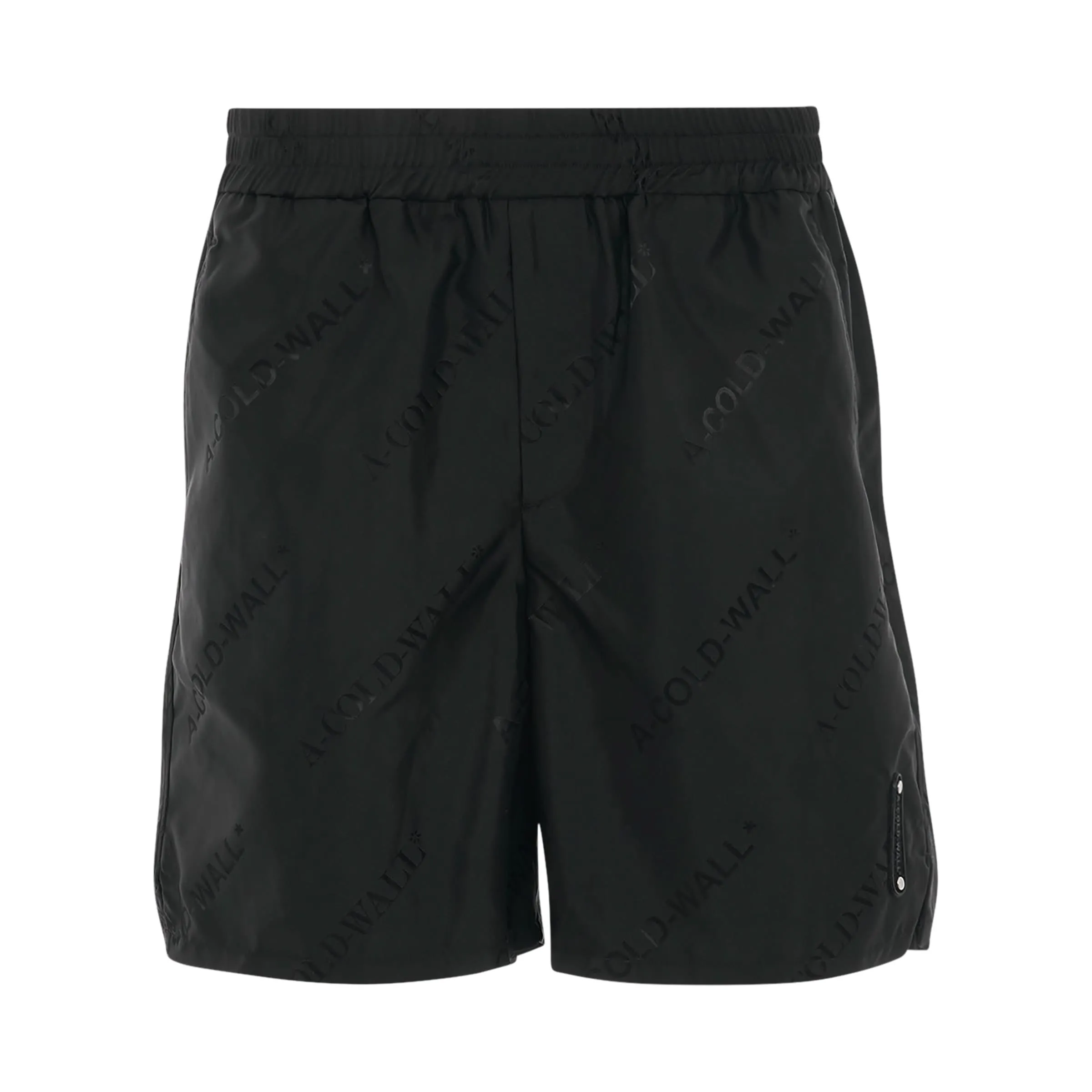 Monogram Shorts in Black