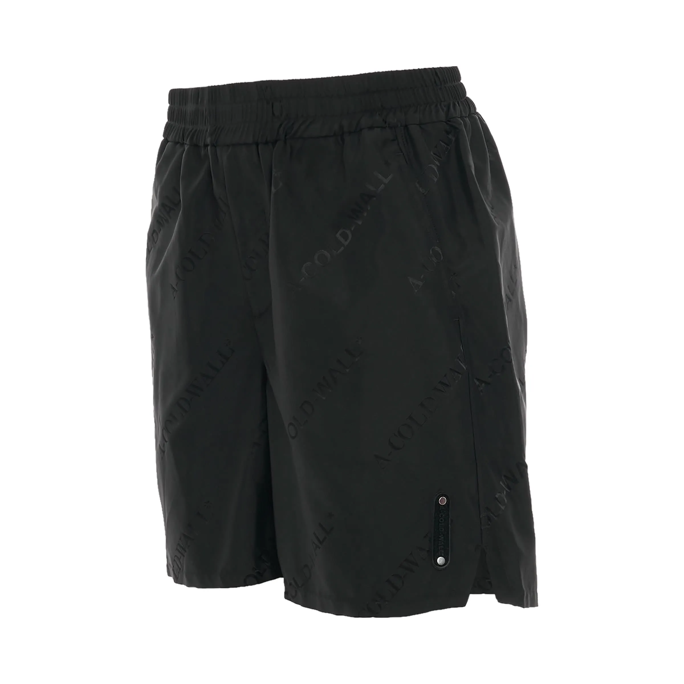 Monogram Shorts in Black