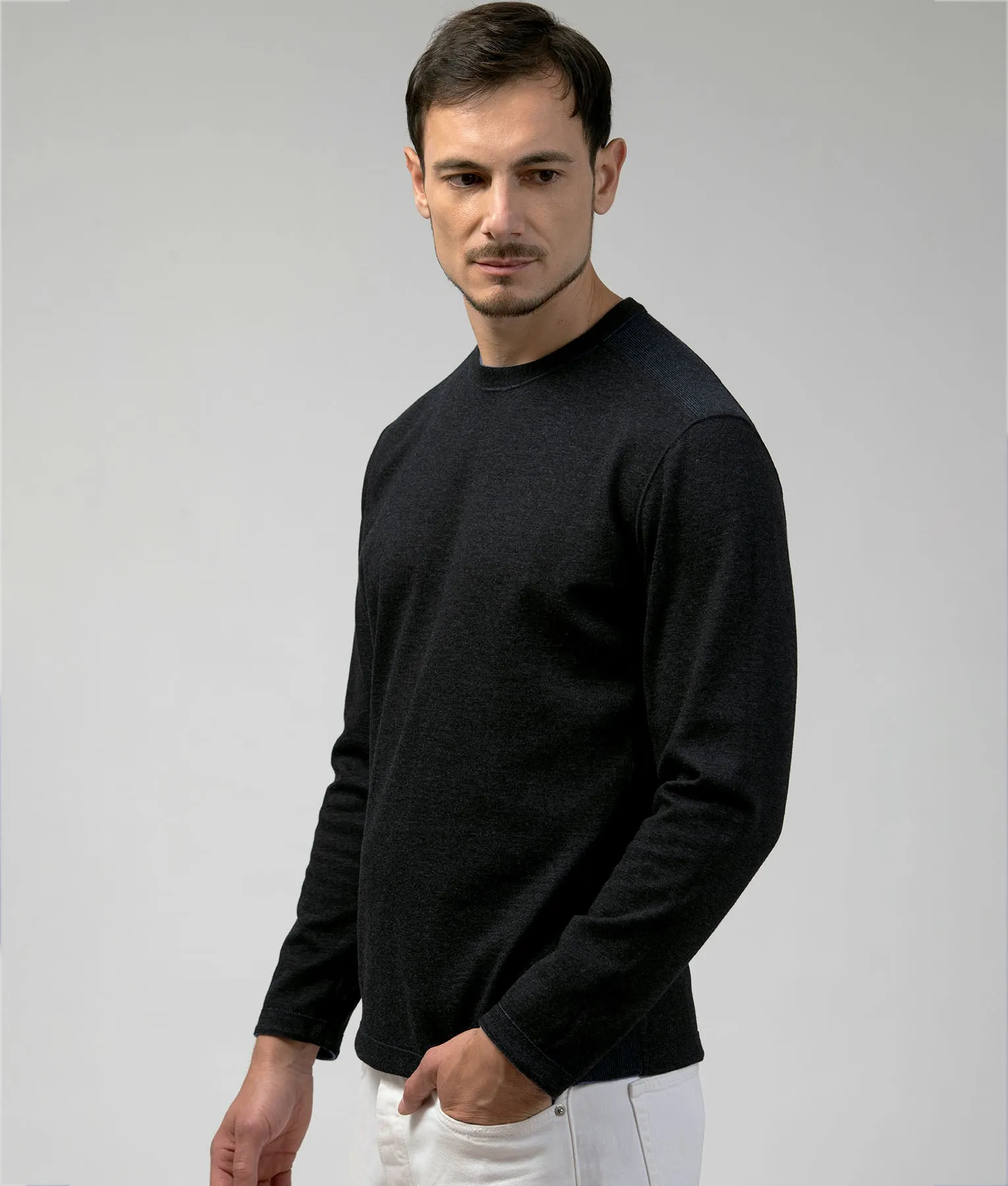 O Neck Circular Pullover