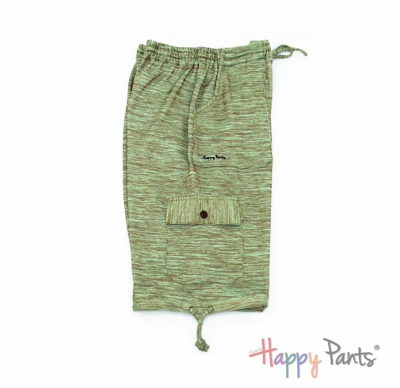 Olive Essence Brown Men Boardshorts