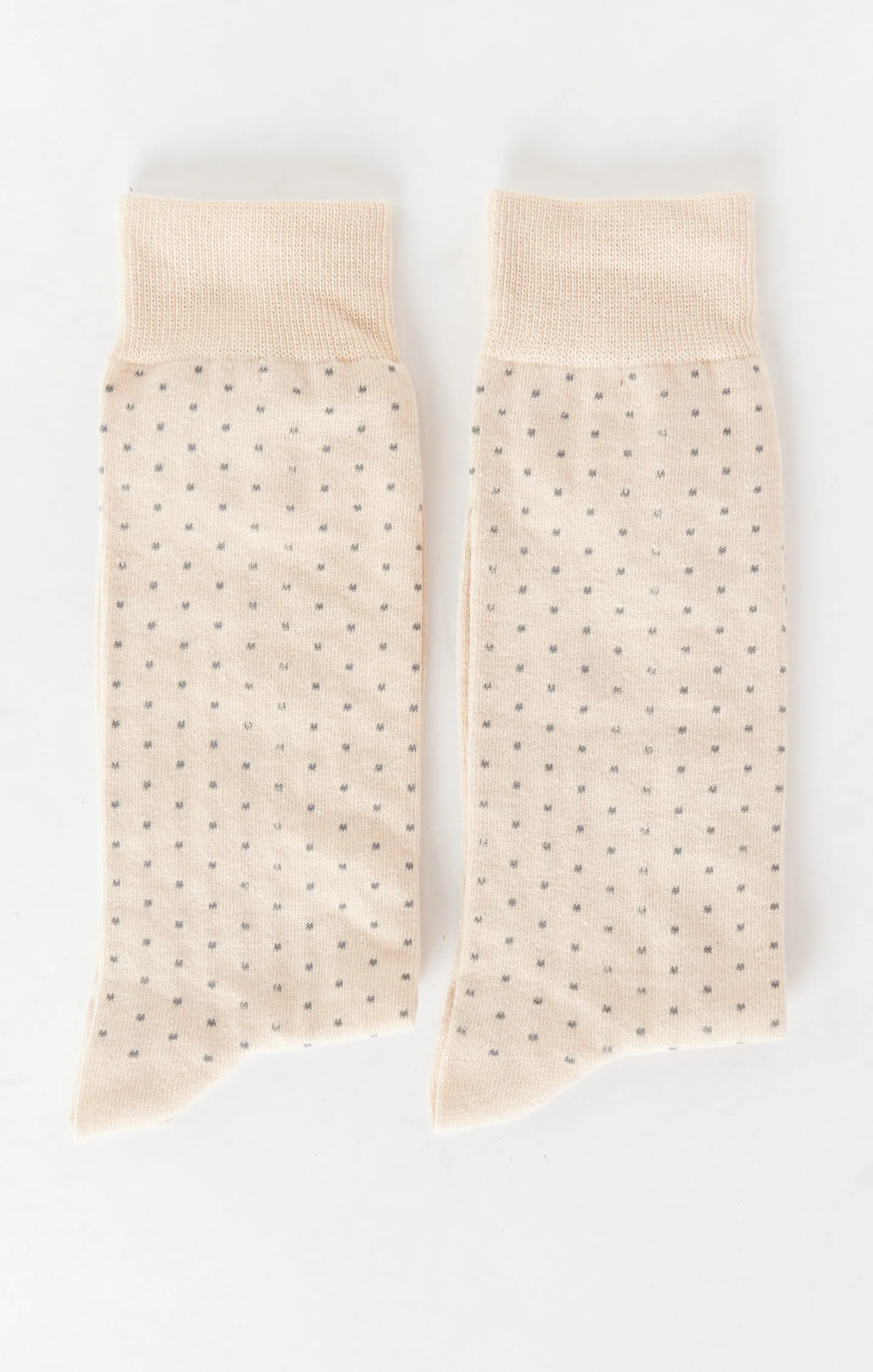 Owen Sock ~ Champagne Dots