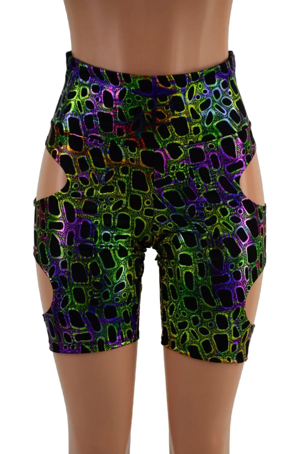 Poisonous Hipnotic High Waist Bike Shorts